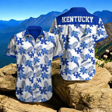 Kentucky Wildcats Basketball Hawaiian Shirt Summer Button Up2