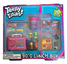 Teeny Tinies Teeny 90s Lunch Box 20 Piece Mini Food Dollhouse Miniatures