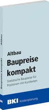 BKI Baupreise kompakt Altbau 2026 Architekten...