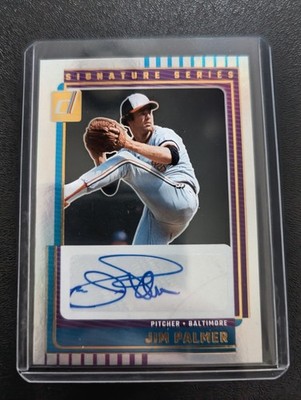 2025 Panini Donruss - Signature Series Jim Palmer #SG-JPL (AU)