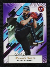 2025 Topps Pristine Purple Refractor 29/99 Tanner Scott #277 1gd8