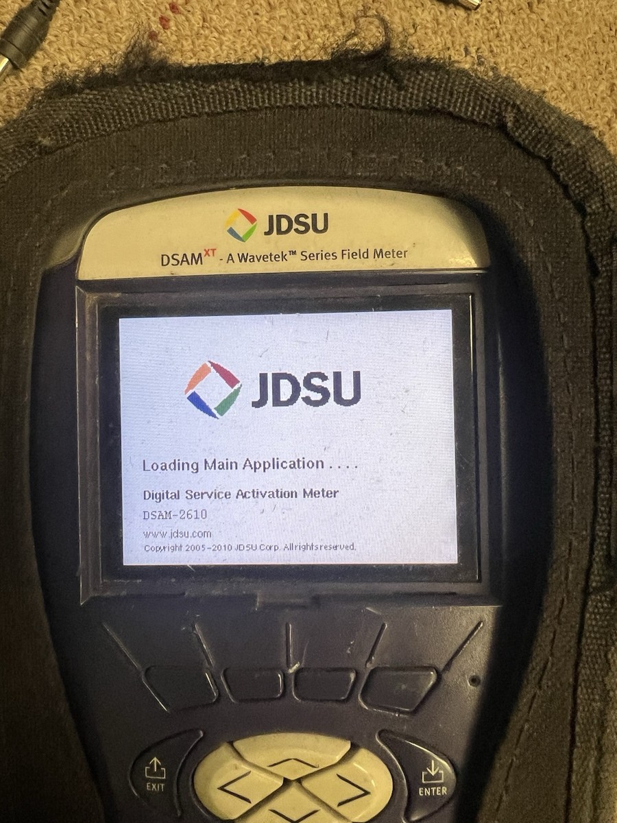 JDSU DSAM-6300 Digital Services Analysis Meter for sale JDSU DSAM-6300 Digital Services Analysis Meter for sale