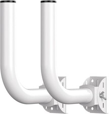 UeeVii Universal Wireless Bridge Bracket Mount, Pole and Wall-Mounted White