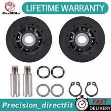 RB170002 Dryer Drum Roller Kit - Black Compatible with Speed Queen New USA Stock