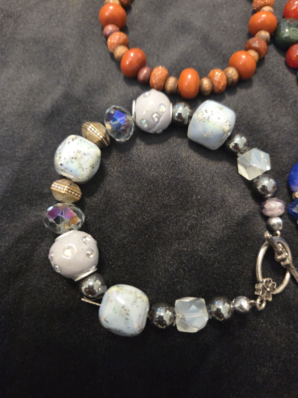 BULK Multicolor Bead Stackable Bracelets, Handmade - image 8