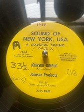 Johnson Jumpin' Vinyl Record Queen Constance 33⅓ RPM Good Condition