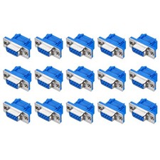 9 Pcs D-sub Connector DB9 9-pin 2-Row Female Serial Port Terminal Breakout