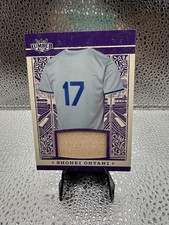Leaf 2025 Lumber Game Used Shohei Ohtani #GL-107 Purple /5 Baseball Card