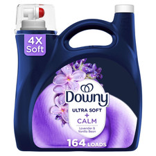 2 Pack - Downy Ultra Soft + Calm Fabric Softener 111 oz 164 Loads Lavender 0.19 per gallon
