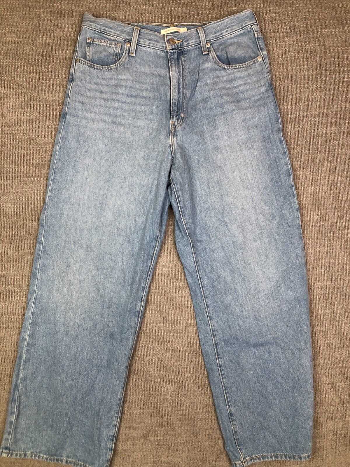 Levi's Jeans Womens 32 Blue High Waisted Straight… - image 2