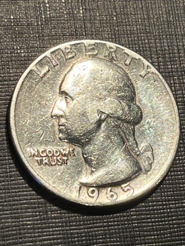 1965 PCGS AU50 Silver 25c ๐ด 8 Known ๐ด $30,000 Comp โ
Washington Quarter โ
25c