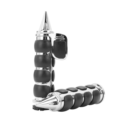 1 Inch Motorcycle Handle Bar Hand Grips Fit for Harley Sportster XL1200 883 Dyna - Picture 8 of 12