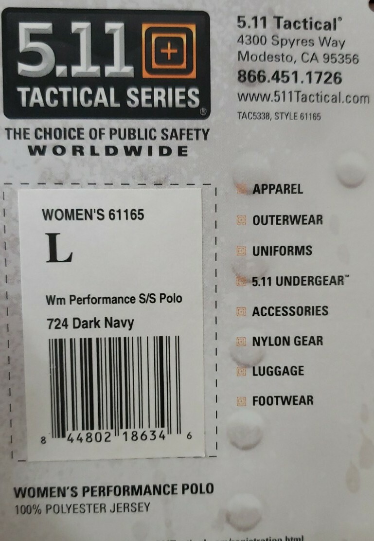 5.11 61165
