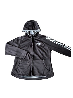 OSU Sport Jacket XL Full Zip Black Mens