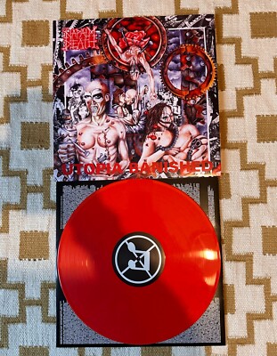 Napalm Death - Utopia Banished Red Vinyl