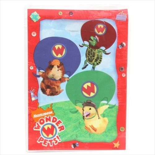 Wonder Pets Geschenktüten Geburtstag Party Zubehör offiziell lizenziert 8 Stück - Bild 1 von 2
