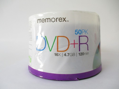Memorex 50 Pack High Speed DVD+ R 16x 4.7 GB 120 min 34707034242| eBay