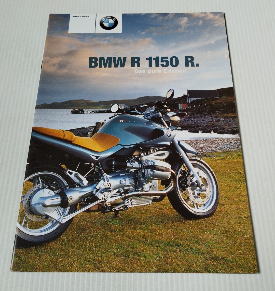Brochure originale BMW R 1150 R 2000 nostalgie catalogue moto vintage