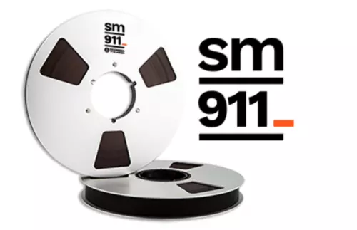 RECORDING THE MASTERS SM911 - 1/2 inch x 2500 feet on 10.5 inch Metal Reel
