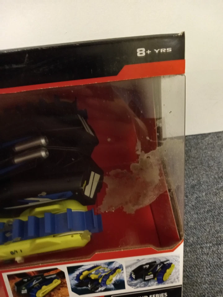 Air Hogs Thunder Trax RC Vehicle 2.4 GHZ Indoor Outdoor Black Blue NEW - Image 2 of 2