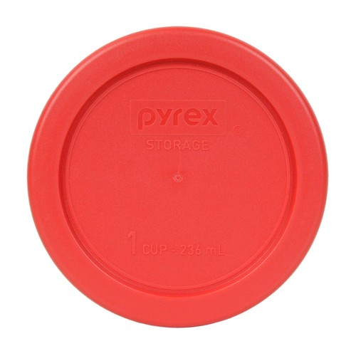 Pyrex Sunset 7-Piece Plastic Food Storage Replacement Lid Cover Bundle - Picture 2 of 9
