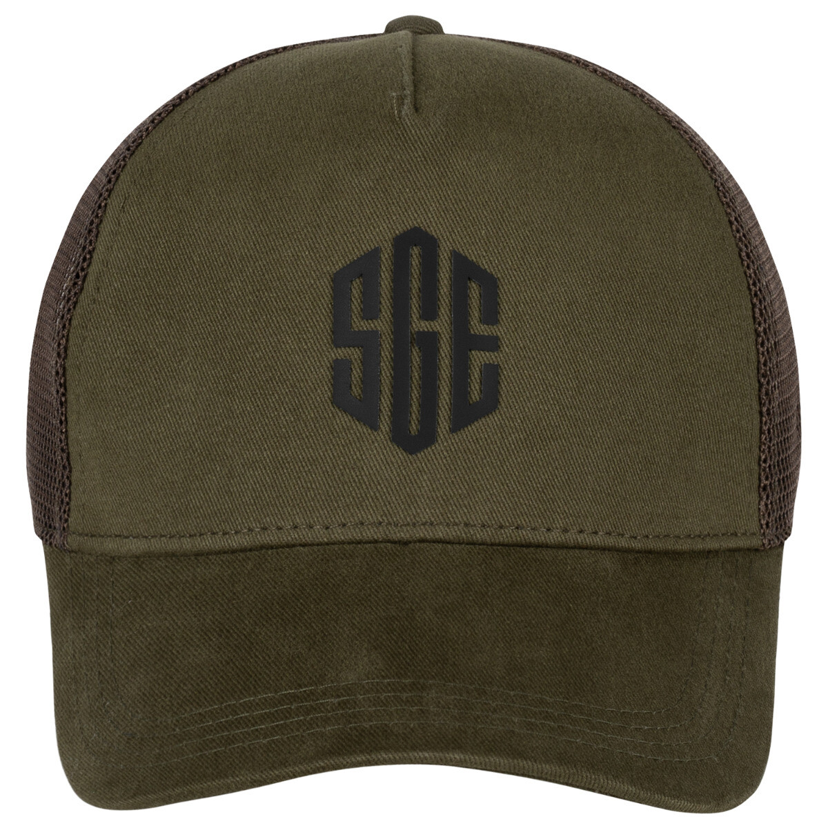 Eintracht Frankfurt Trucker Cap oliv
