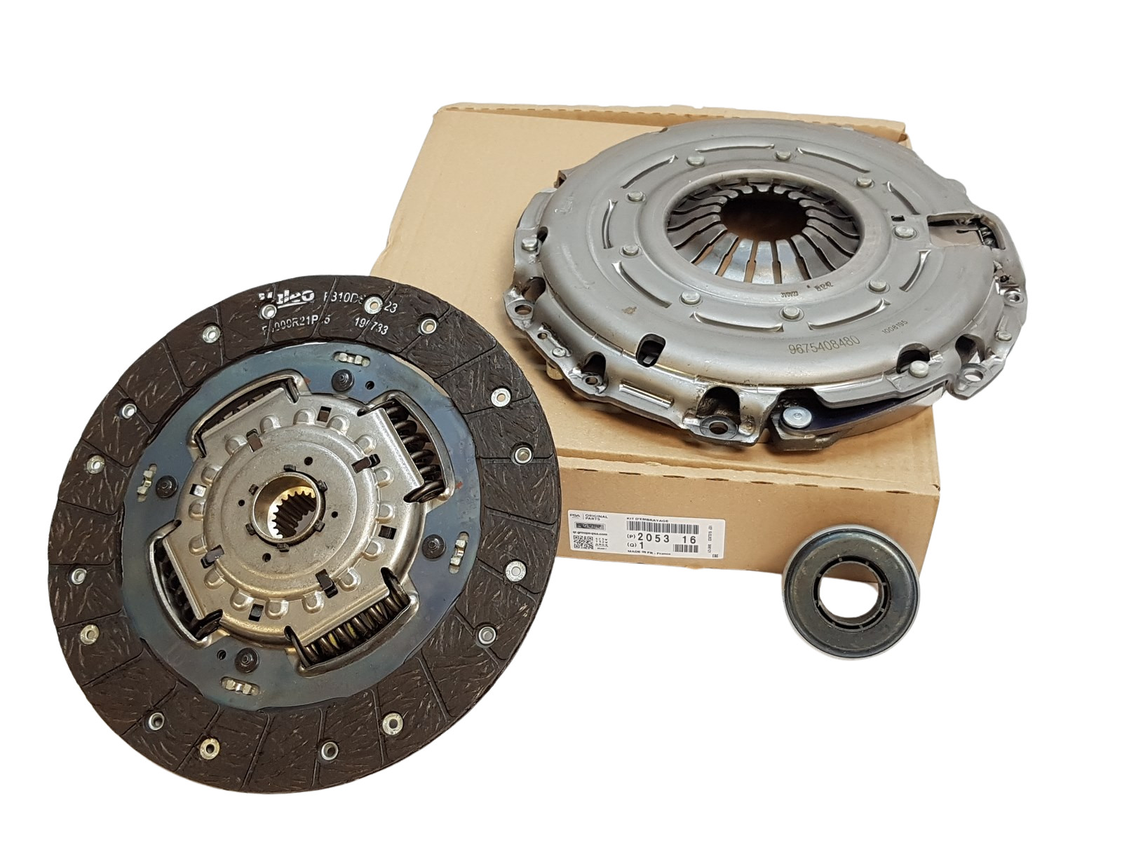 Kit embrayage ORIGINAL 2053.16 haute performance pour Peugeot Expert III 2.0 HDi Pro