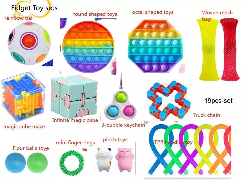 20pcs Fidget Toys Pack Sensory