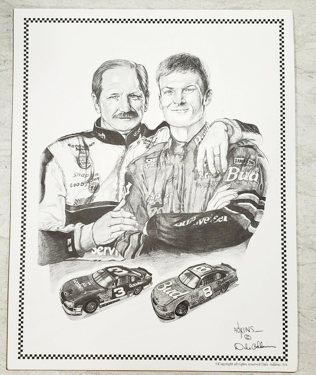 Dale Earnhardt Sr Wallpaper Sketch