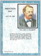 Postcard William A Hulbert 1994 Opening Day Team MLB Baseball Flannels Jumbo