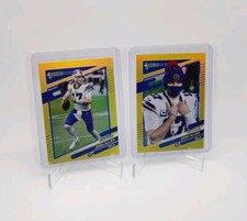 JOSH ALLEN 2021 Donruss Gold Holo Premium Stock Mask Variation base LOT BILLS