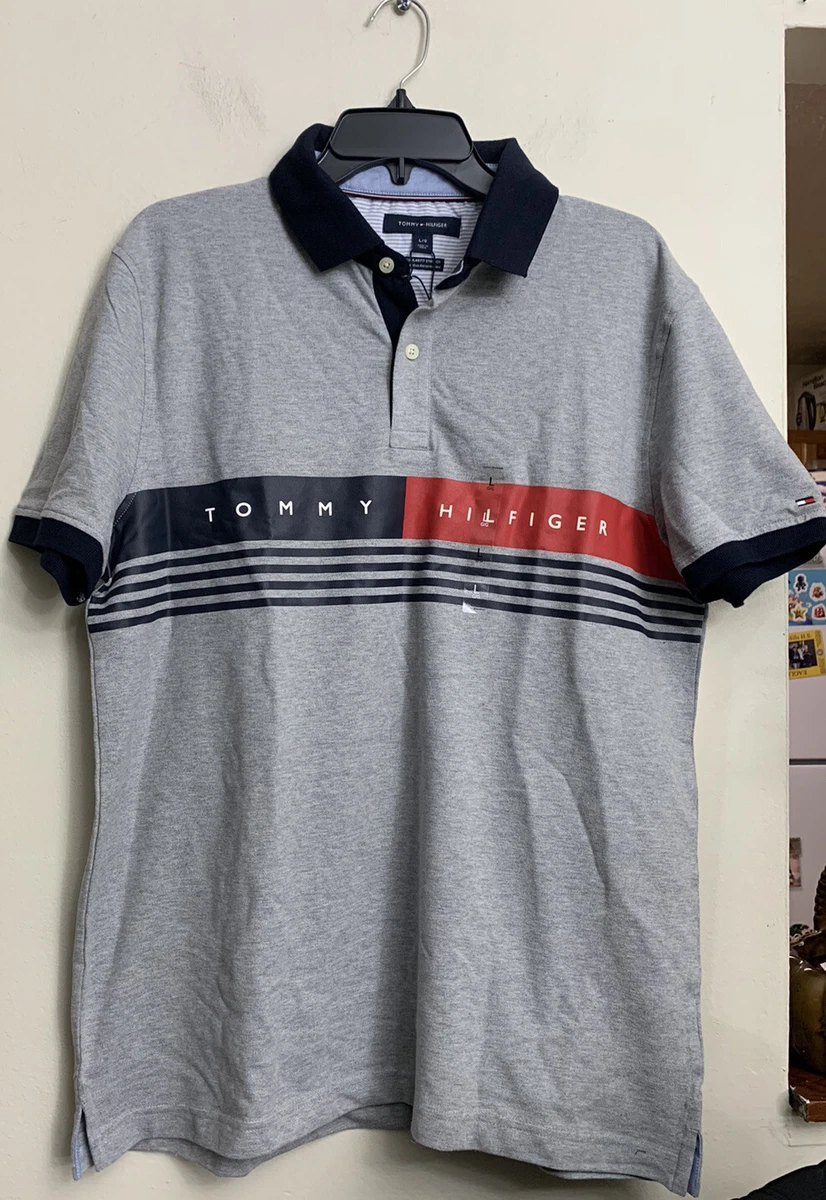 new with men's tommy hilfiger Lacas Polo Size L eBay