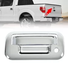 For Ford F-150 F150 4 Door 2004-14 Chrome Outside Tailgate Handle Cover Overlay
