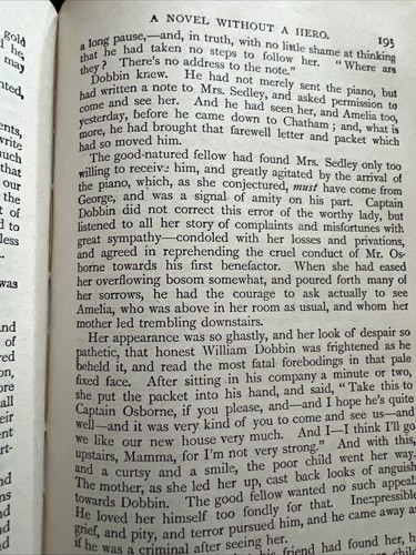 Vintage Vanity Fair by William Thackeray, Modern Library Edition HC Circa 1950 - Picture 13 of 15