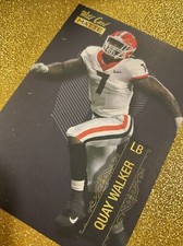 2022 WILD CARD MATTE QUAY WALKER ROOKIE BASE #MB-95 GEORGIA PACKERS CSTORE RARE. rookie card picture