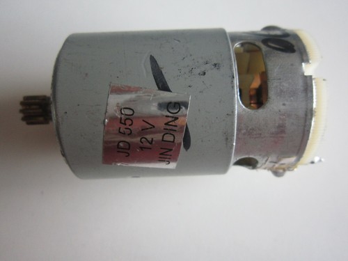 9 ZAHNGETRIEBE AUSTAUSCHMOTOREINHEIT JD550 12V JIN DING *70