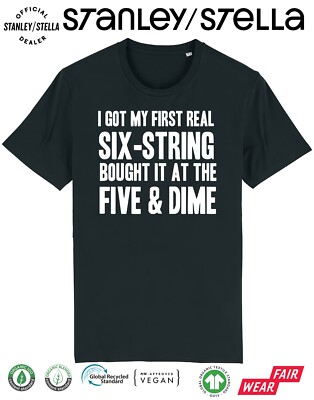  I Got My First echtes sechssaitiges Herren-T-Shirt Kostüm 69 80er Jahre Sommer Rock T-Shirt