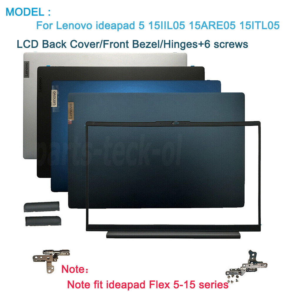 LCD Back Cover/Front Bezel/Hinges For Lenovo ideapad 5 15IIL05