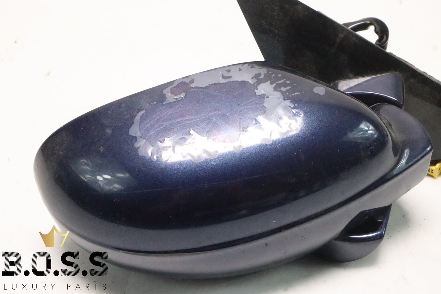 04-08 MASERATI QUATTROPORTE M139 FRONT RIGHT PASS. DOOR SIDE VIEW MIRROR BLUE
