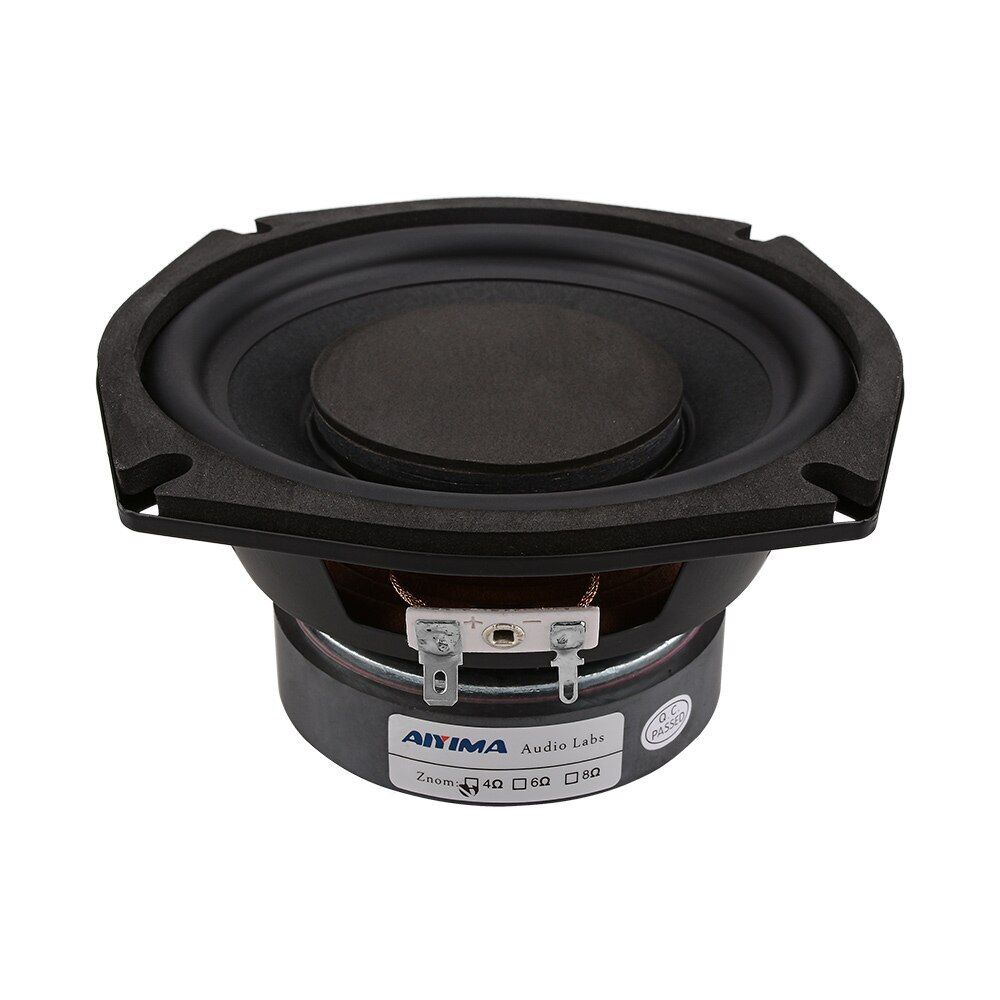 Super Bass Subwoofer Speaker Bookshelf 5.25inch 48 Ohm 80W For 5.1