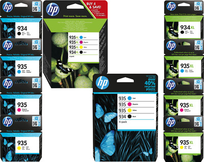 Original HP 934 HP 935 XL Original Tinte Druckerpatronen Patronen OfficeJet OVP