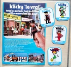 Lot 4 stickers sticker Playmobil clicky le vraie sticker sticker vintage