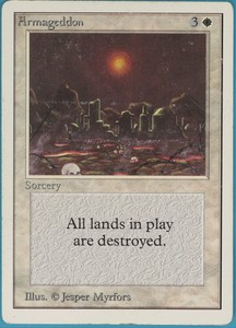 Unlimited 62640 Heavily id Pld Armageddon De Carte Et Rare Abugames Magie Blanche A4wxdq