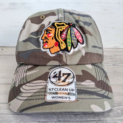 Sparkle Camo Adjustable Hat NHL NWT | eBay