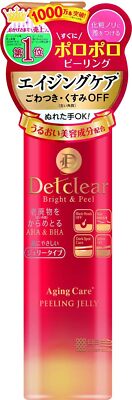 meishoku detclear Bright & peel aging care Peeling jelly 180ml AHA BHA JP