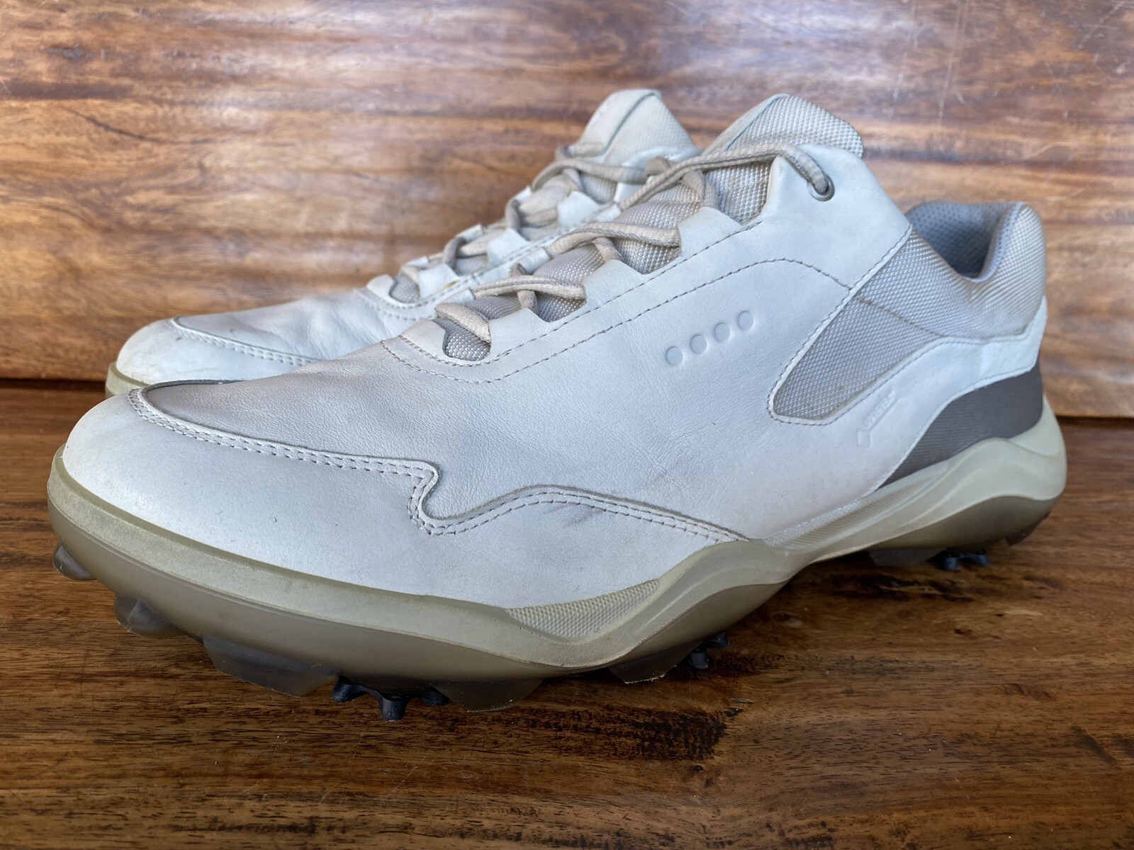 ecco yak leather golf shoes
