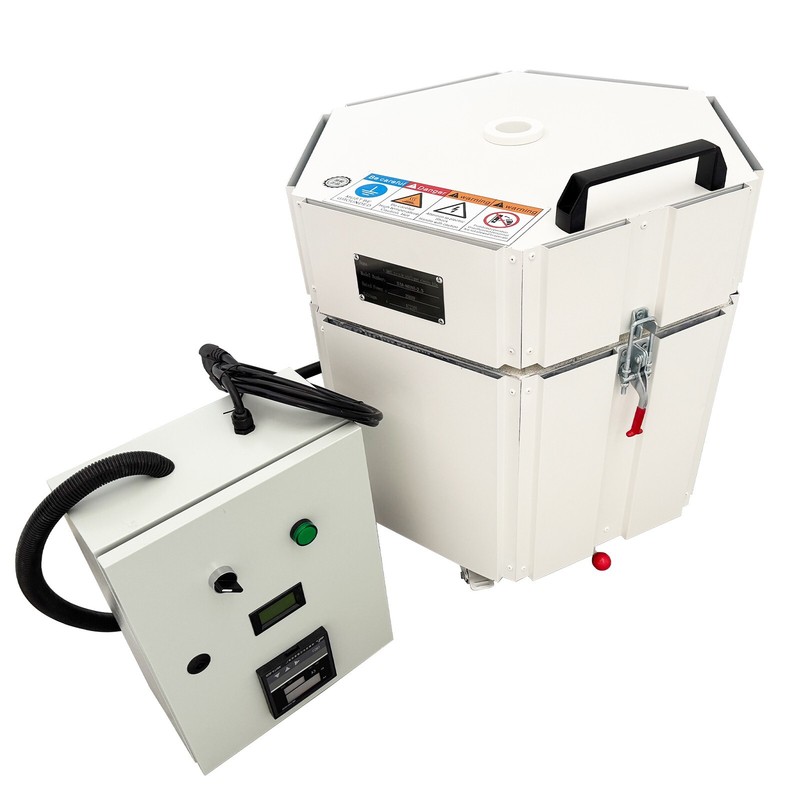 High Temp Ceramic Kiln Electric Ceramic Firing Machine W/Split-type Control Box