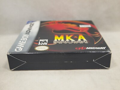 【値下げしました】激レア ゲームボーイアドバンスMortal Kombat Mortal Kombat Advance (Nintendo Game Boy Advance, 2001