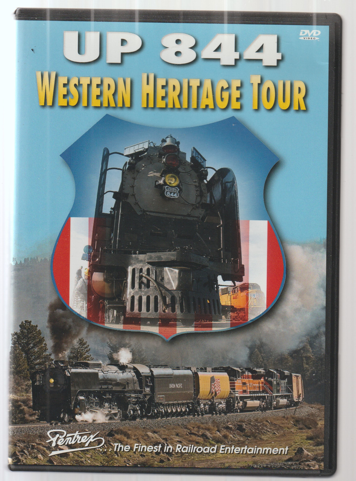 UP 844 Western Heritage Tour (DVD) US Railway / RailRoad DVD ~ Union Pacific