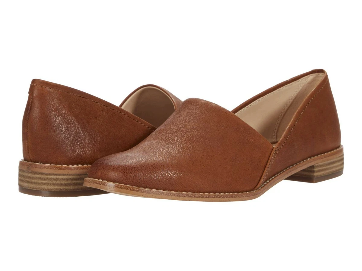 Clarks pure top tone leather loafers
